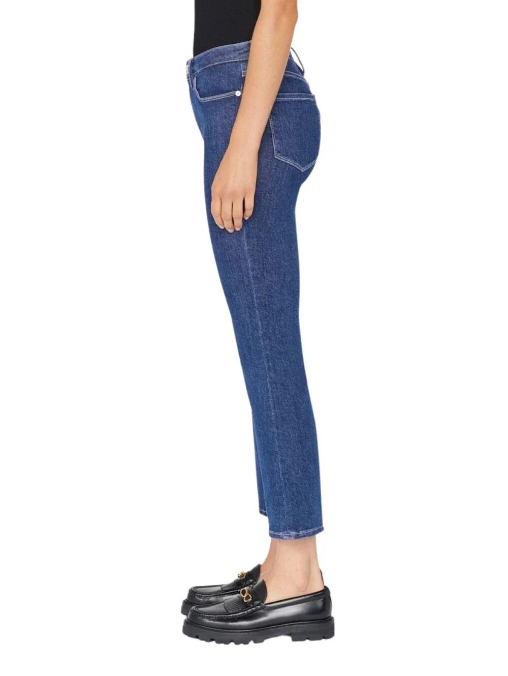 Frame Le.One Cropped Mini Boot in Ackerman - Picture 4 of 10